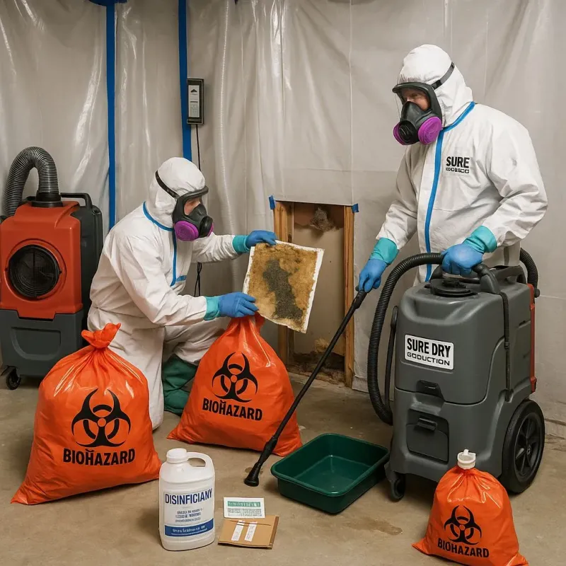 Contaminated Water Handling Protocols process in Lakehills, TX