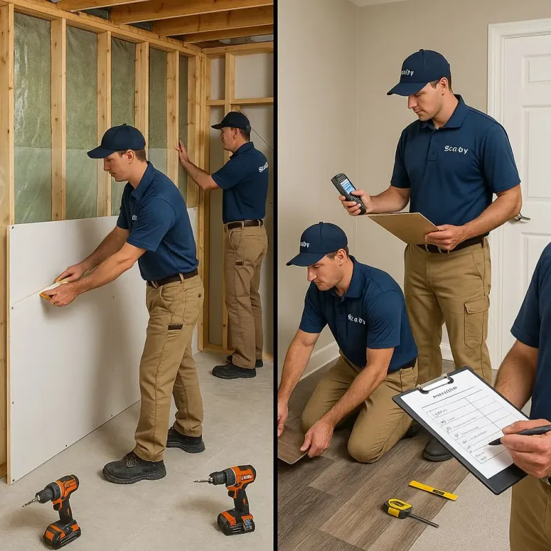 Repairs and Reconstruction process in Lakehills, TX