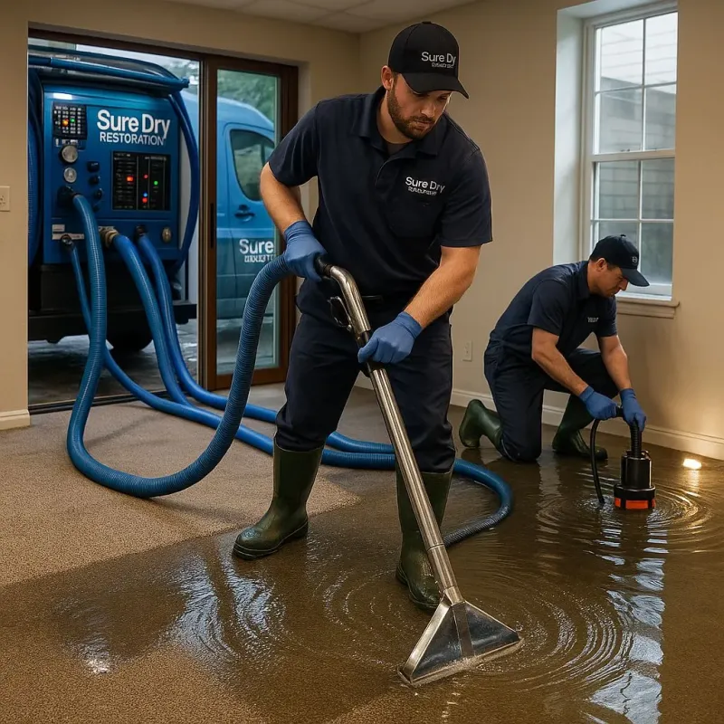 Water Extraction and Removal process in Lakehills, TX